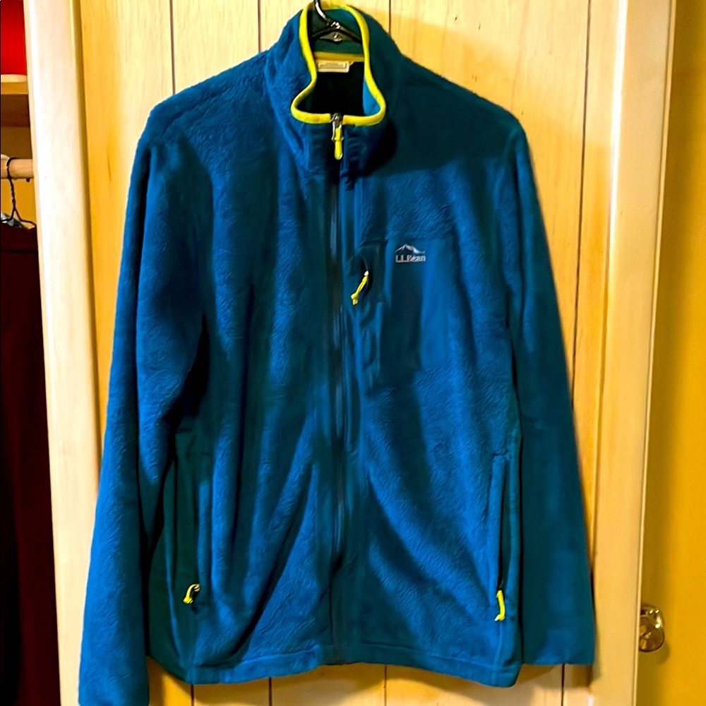 L.L. Bean Men's Adventure Hybrid Sherpa Fleece Jacket